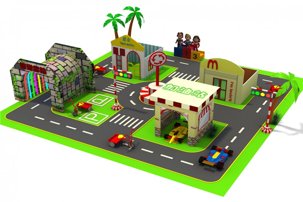 Kids Traffic Town