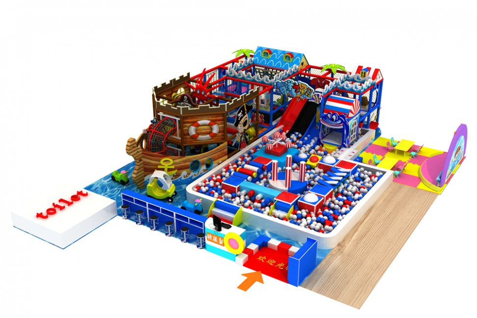 Ocean theme indoor playground