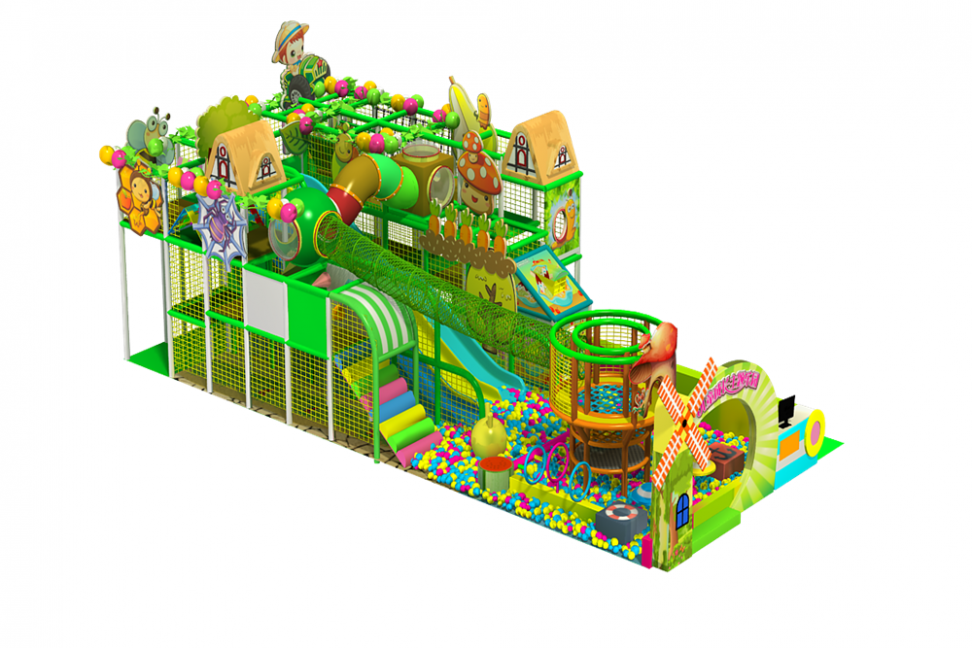 Kids indoor jungle gym