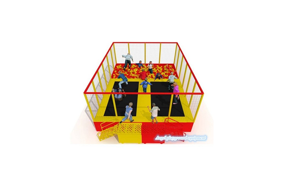 Indoor trampoline park fun Indoor trampoline park fun