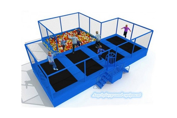 Trampoline park for kids party