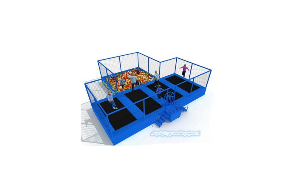 Trampoline park for kids party