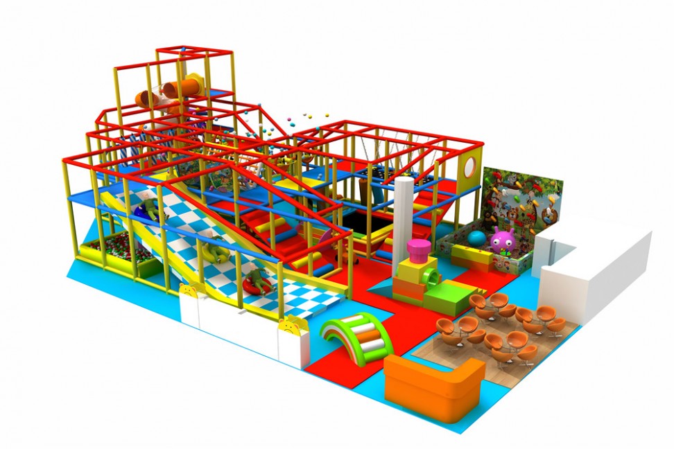 Indoor soft playground