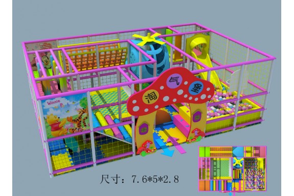 Child Industrial Indoor Play Equipment