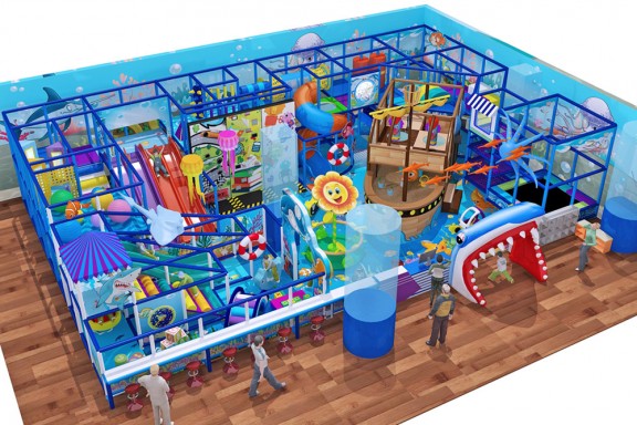 Professional Used Ocean Theme Indoor Park