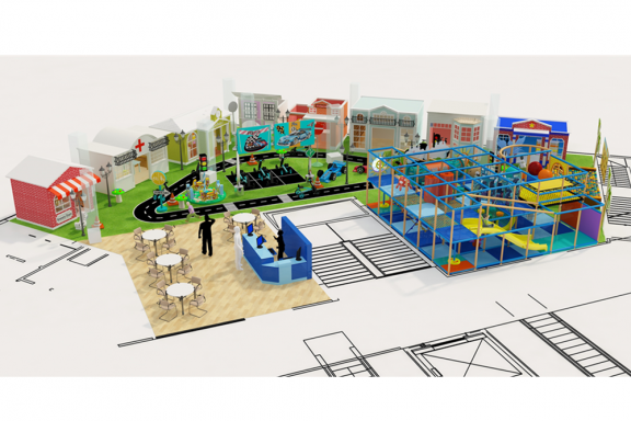 100% Customized My Town Kids Indoor Playground 100% Customized My Town Kids Indoor Playground