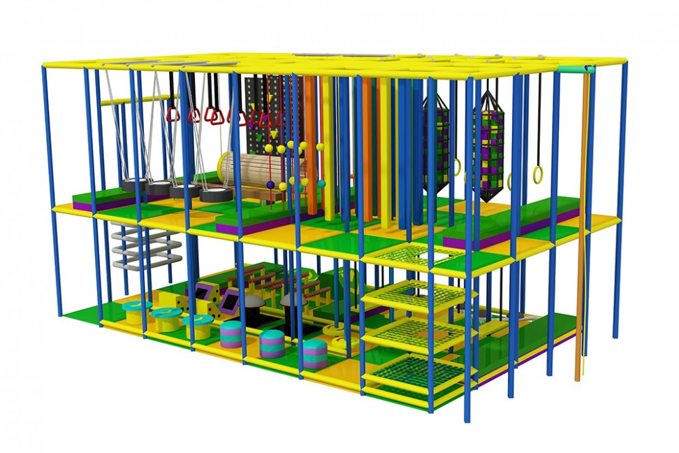 Indoor Soft Ninja Obstacle Course For Kids Indoor Soft Ninja Obstacle Course For Kids