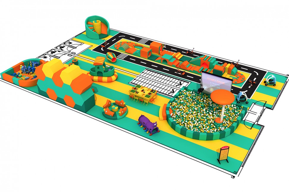 Modular Soft Play Equipment