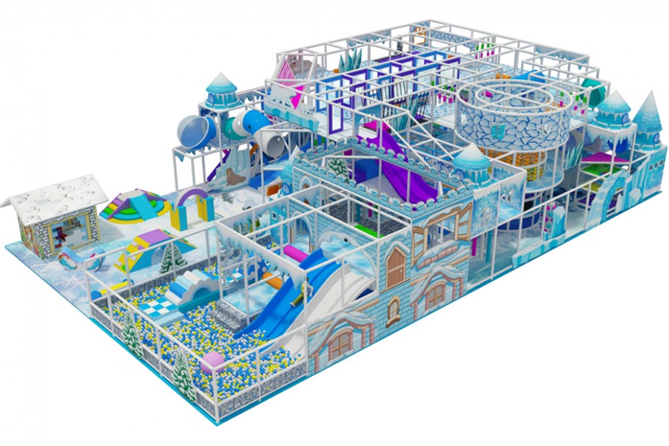 Ice Age Soft Play Maze For Kids