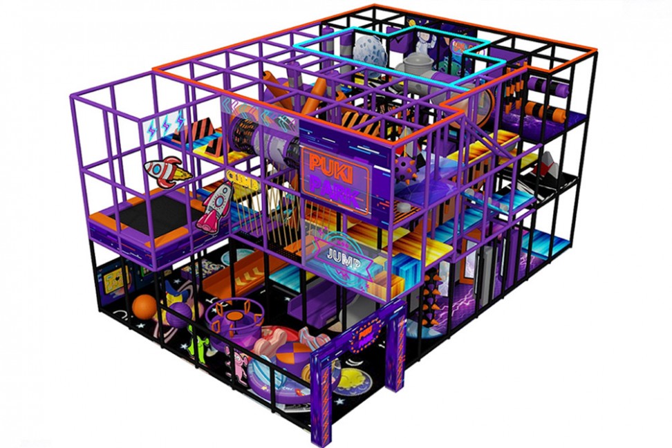 Space Theme Soft Play Structures