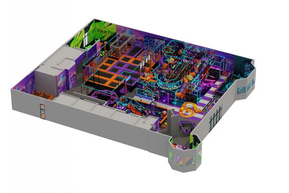 Laberynth With Slide  Laberynth With Slide
