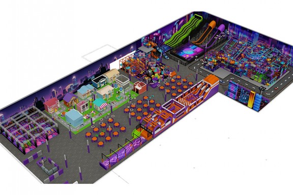 Large Indoor Play Center  Large Indoor Play Center