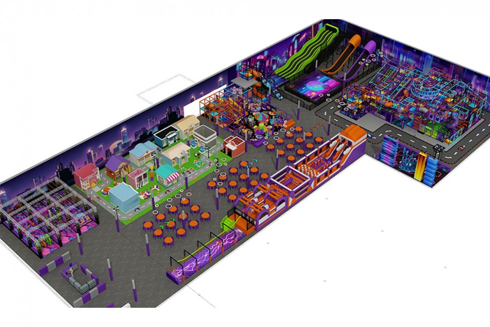 Large Indoor Play Center Large Indoor Play Center