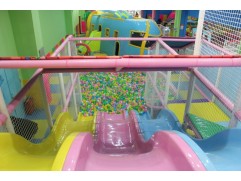Parents are in Need of Communication with Children in Indoor Playground