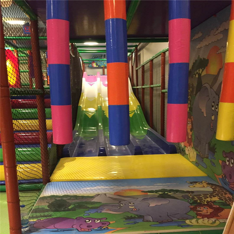 Indoor soft playground