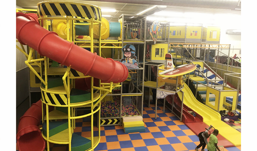 Soft indoor playground