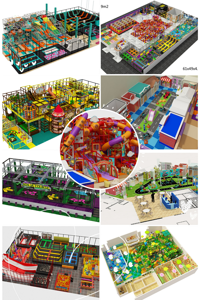 Variety indoor playground