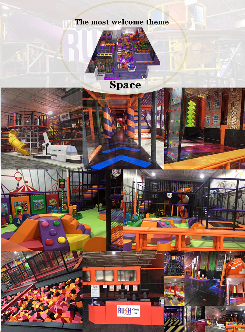 Space theme playground