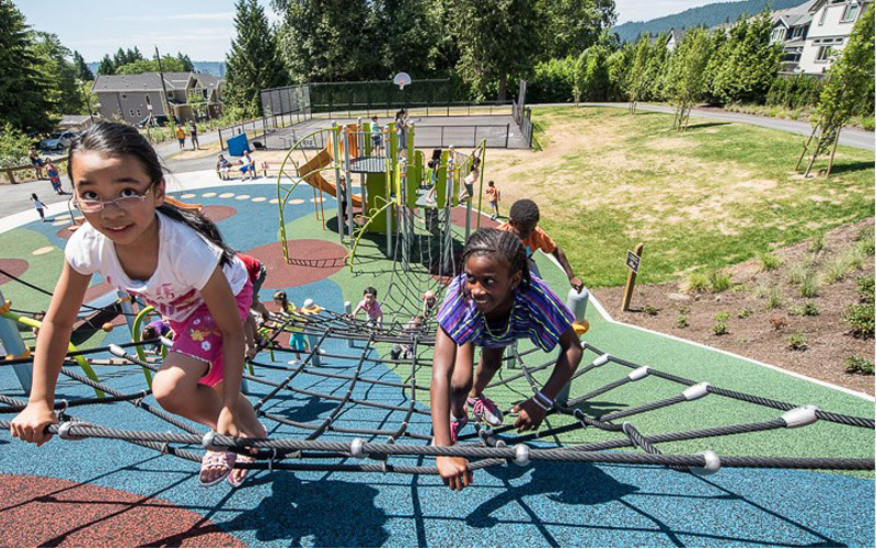 Outdoor playground