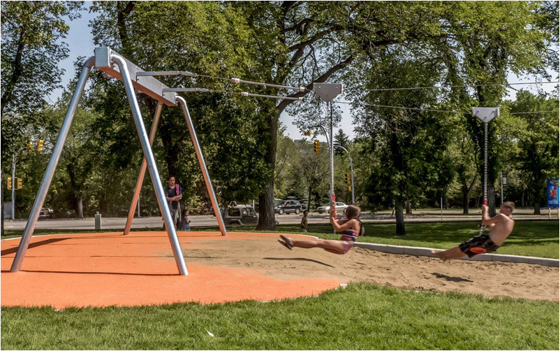 Outdoor play land