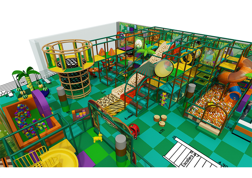 Soft indoor playground