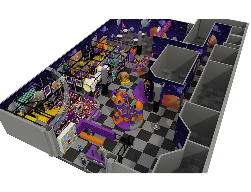 Indoor playground equipment