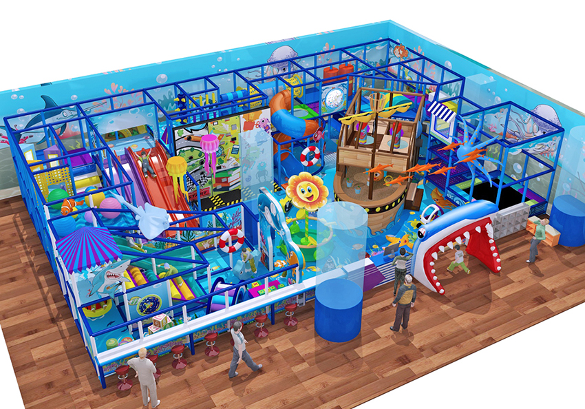 Ocean theme indoor playground