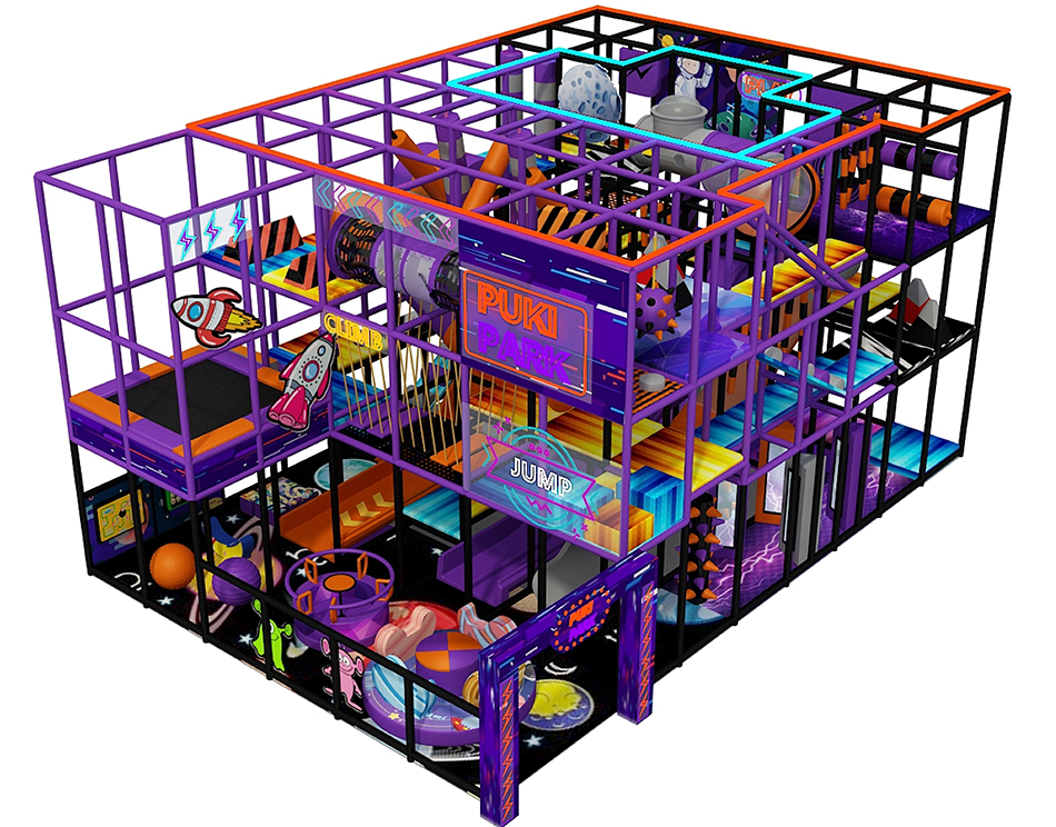 Space Theme Soft Play Structures