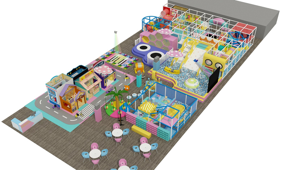 Colorful Indoor Playground